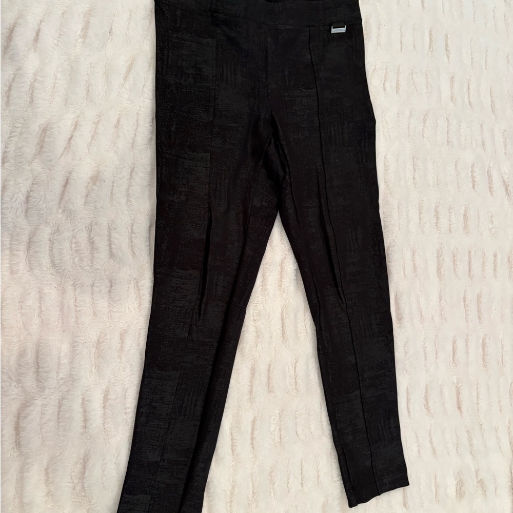 Calvin Klein Charcoal Textured Leggings